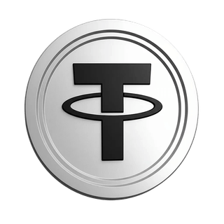 Grafik med Tether USDT stablecoin til en handelsguide for begyndere
